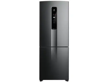 Geladeira Frost Free Inverse Electrolux 490L Preta IB54B