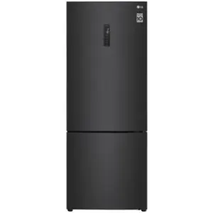 Geladeira Frost Free Inverse LG 451L Smart Inox Look Preta GC-B569NQLC