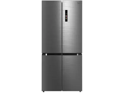 Geladeira Frost Free French Door Midea 474L Smart Prata Bivolt MD-RF691FGD463