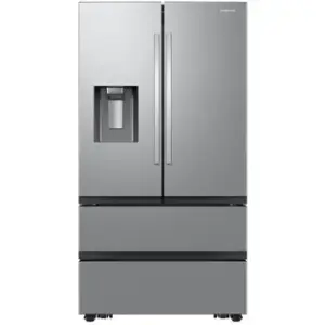 Geladeira Frost Free French Door Samsung 467L Smart com Dispenser de Água e Gelo Prata RF26CG740