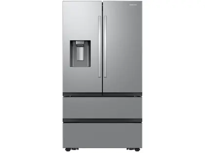Geladeira Frost Free French Door Samsung 467L Smart com Dispenser de Água e Gelo Prata RF26CG740