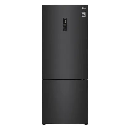 Geladeira Frost Free Inverse LG 451L Smart Inverter Black Inox GC-B569NQL