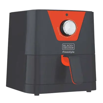 Mini Fritadeira Elétrica Air Fryer Black+Decker 1.5L AFM2