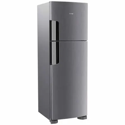 Geladeira Frost Free Duplex Consul 386L Inox CRM44AKBNA