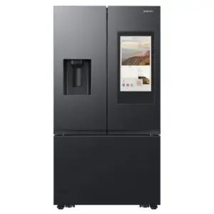 Geladeira Frost Free French Door Samsung 564L Family Hub Smart com Soundbar Black Inox RF27CG5910B1