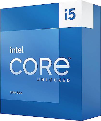 Intel Processador Core i5-13600K Desktop 14 núcleos (6 P-cores + 8 E-cores) cache de 24 M, até 5,1 GHz